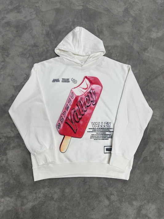 Valley-Dreams White Fashion Hoodie